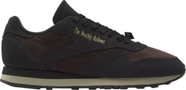 Кроссовки Harry Potter x Classic Leather 'Deathly Hallows', черный