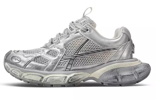 Кроссовки HART DAVIS X103 Series Chunky Sneakers Unisex Low-top, серебряный