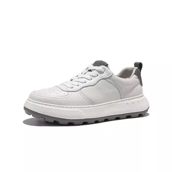 Кроссовки Hautton Jeans Lifestyle Shoes Men Low-top White, белый