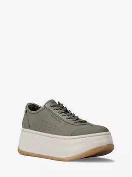 Кроссовки Hayes из кожи на платформе Michael Kors, коричневый