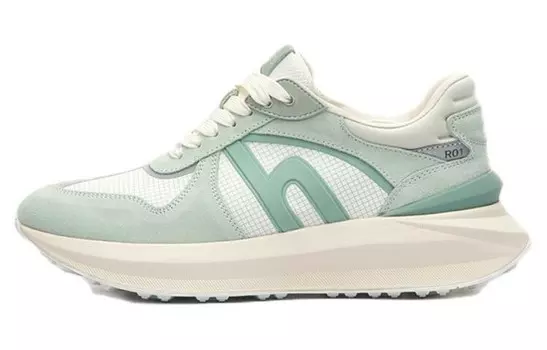 Кроссовки HAZZYS Lifestyle Shoes Women's Low-top Light Green, светло-зеленый