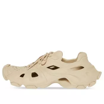 Кроссовки hd lace up cut out sneakers 'beige' Balenciaga, бежевый