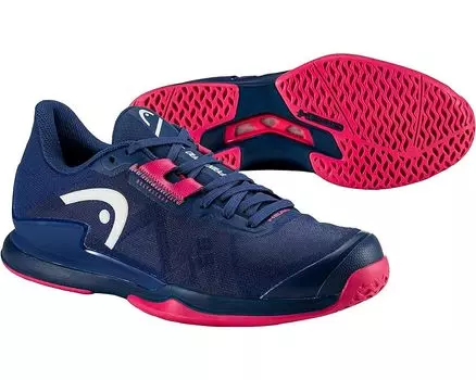 Кроссовки HEAD Sprint Pro 3.5 Tennis Shoes, цвет Dark Blue/Azalea
