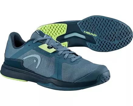 Кроссовки HEAD Sprint Team 3.5 Tennis/Pickleball Shoe, цвет Bluestone/Light Green