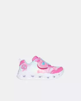 Кроссовки Heart Lights для девочки Skechers, фуксия