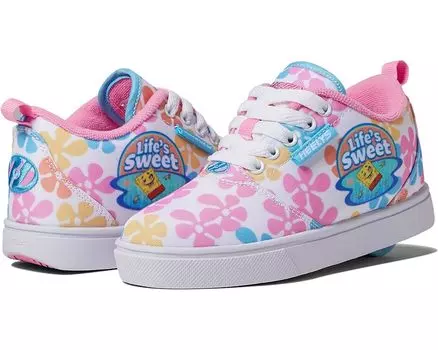 Кроссовки Heelys Spongebob Pro 20, цвет White/Light Pink/Light Blue
