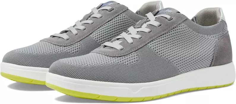 Кроссовки Heist Knit 6-Eye Lace-Up Sneaker Florsheim, цвет Gray Knit