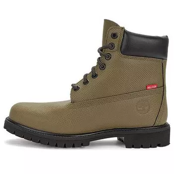 Кроссовки helcor premium 6 inch boot 'olive green' Timberland, зеленый