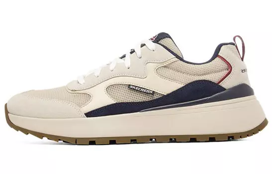 Кроссовки Heminger мужские с низким верхом бежевые Skechers