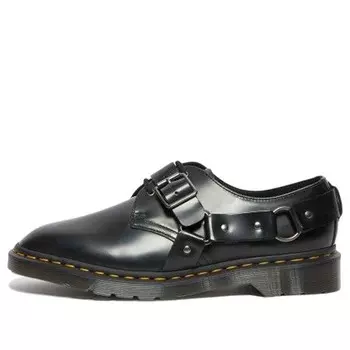 Кроссовки henree polished smooth leather buckle 'black' Dr. Martens, черный