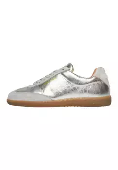 Кроссовки Henry Stevens "женские кроссовки Sophia TIS", кожаные полуботинки ручной работы, спортивная обувь для отдыха для женщин, серебристый