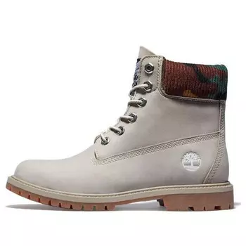 Кроссовки heritage 6 inch waterproof boots 'beige nubuck with camo' Timberland, бежевый