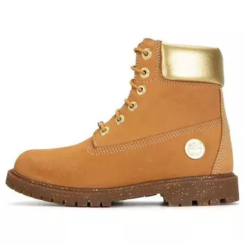 Кроссовки heritage 6 inch waterproof boots 'wheat nubuck with gold' Timberland, желтый
