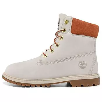 Кроссовки heritage 6 inch waterproof boots 'white nubuck' Timberland, белый