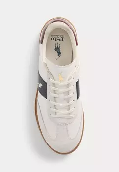 Кроссовки HERITAGE AERA LEATHER-SUEDE SNEAKER Polo Ralph Lauren, белый
