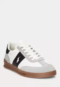 Кроссовки HERITAGE AERA LEATHER-SUEDE SNEAKER Polo Ralph Lauren, белый