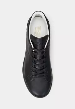 Кроссовки HERITAGE COURT II LEATHER SNEAKER Ralph Lauren, черный