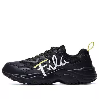 Кроссовки heritage-fht 'black white yellow' Fila, черный