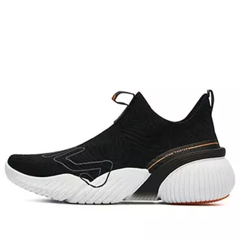 Кроссовки heritage-fht mid gs black/orange Fila, черный