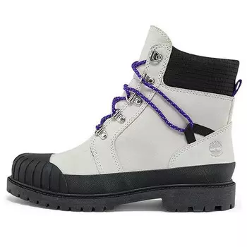Кроссовки heritage rubber toe 6 inch hiking boot 'white' Timberland, белый