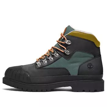 Кроссовки heritage rubber toe hiking boots 'black' Timberland, черный
