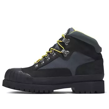 Кроссовки heritage rubber toe hiking boots 'black' Timberland, черный