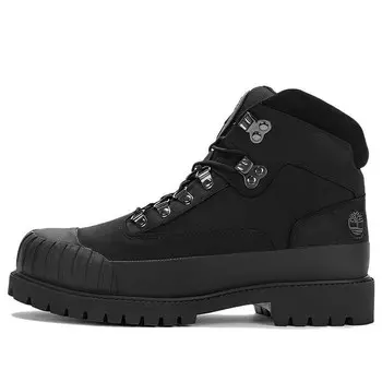 Кроссовки heritage rubber-toe hiking boots 'monochrome black' Timberland, черный