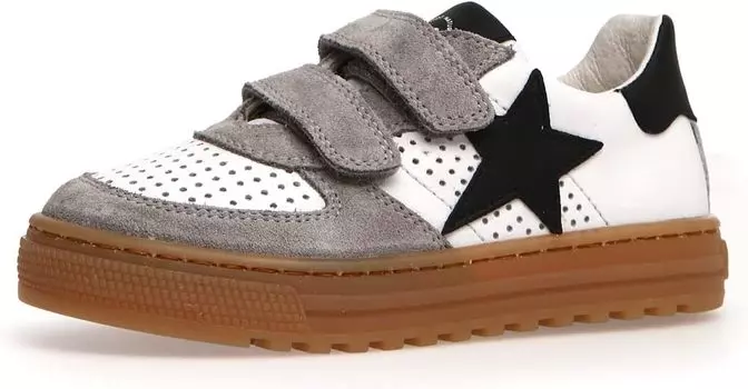 Кроссовки Hess VL Naturino, цвет Grey/White/Black