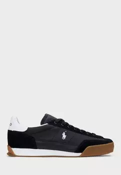 Кроссовки HESTER SUEDE & CANVAS SNEAKER Polo Ralph Lauren, черный