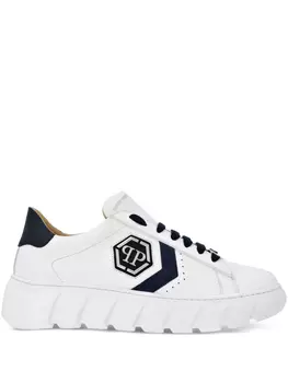 Кроссовки Hexagon с низким верхом Philipp Plein, белый