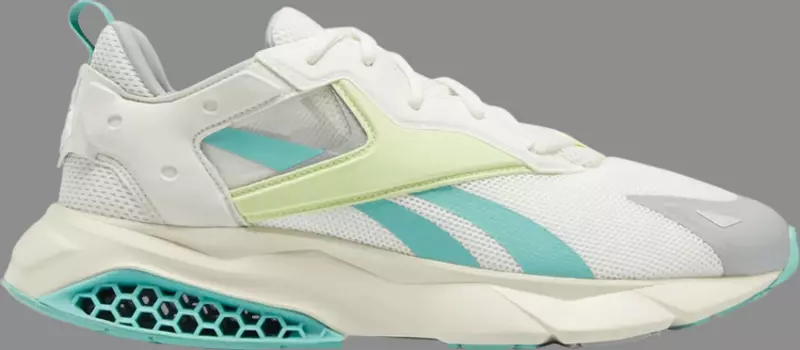 Кроссовки hexalite legacy 'chalk semi classic teal' Reebok, белый