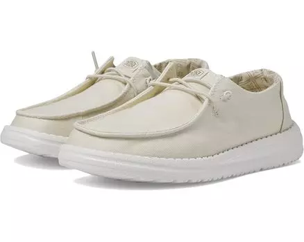 Кроссовки Hey Dude Kids Wendy Canvas, белый