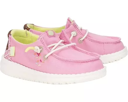 Кроссовки Hey Dude Kids Wendy Sweet Treat, розовый