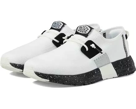 Кроссовки Hey Dude Sirocco M Sport Mode, цвет White/Black