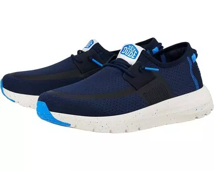 Кроссовки Hey Dude Sirocco Perf Mesh, цвет Navy/White