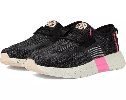 Кроссовки Hey Dude Sirocco Sport Stripe, черный