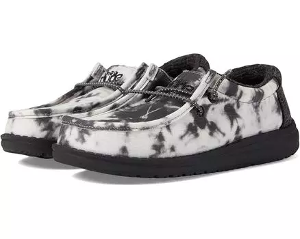 Кроссовки Hey Dude Wally, цвет Thunderstruck Tie-Dye