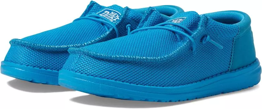 Кроссовки Hey Dude Wally Funk Mono Slip-On Casual Shoes, цвет Electric Blue