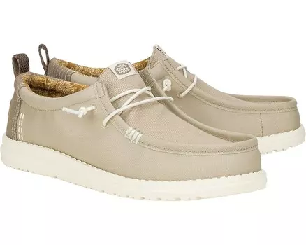 Кроссовки Hey Dude Wally Hickory Denim, серо-коричневый