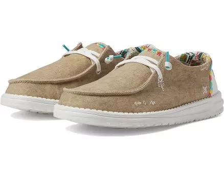 Кроссовки Hey Dude Wendy Boho Slip-On Casual Shoes, песочный