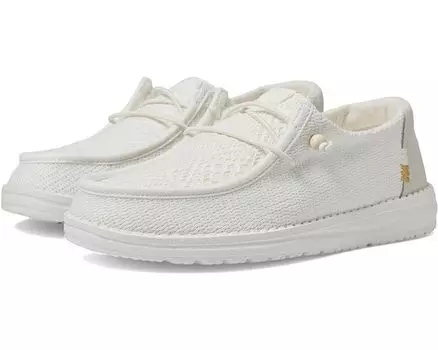 Кроссовки Hey Dude Wendy Crochet, слоновая кость