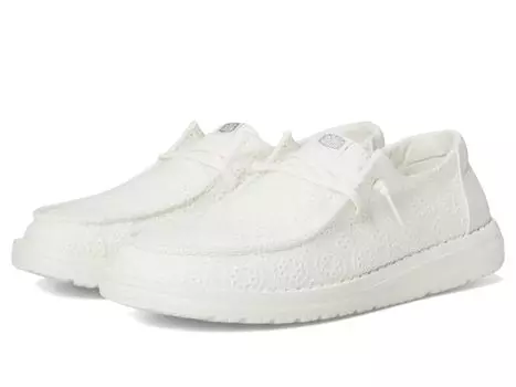 Кроссовки Hey Dude Wendy Eyelet Lace, белый