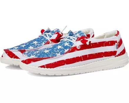 Кроссовки Hey Dude Wendy Patriotic, цвет Star Spangled