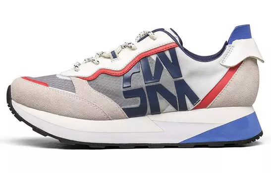 Кроссовки Heydayz женские с низким верхом, синие/белые/красные Skechers