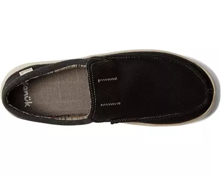 Кроссовки Hi Bro Lite Hemp Sanuk, черный