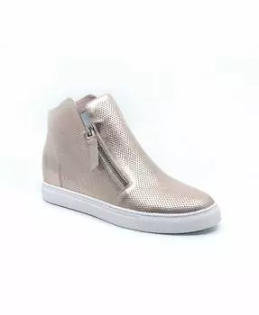 Кроссовки Hi Perf & Zip In цвета розового золота ALL BLACK