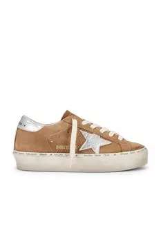 Кроссовки hi star Golden Goose, серебряный