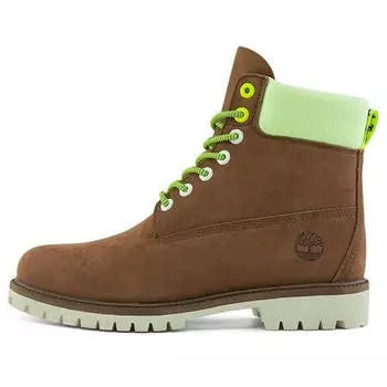 Кроссовки hi-vis heritage 6 inch waterproof wide fit boot 'dark purple' Timberland, фиолетовый