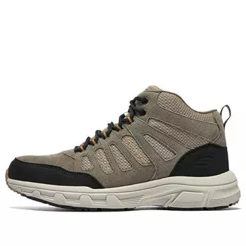 Кроссовки hiking shoes 'brown black' Skechers, коричневый