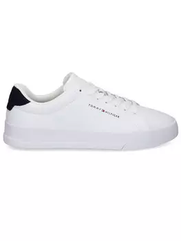 Кроссовки hilfiger essential in pelle Tommy, белый